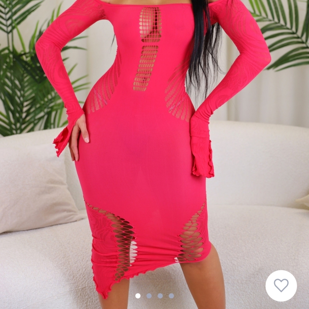 Bad Society Club dress one size fits all  brand new only worn once for pics.